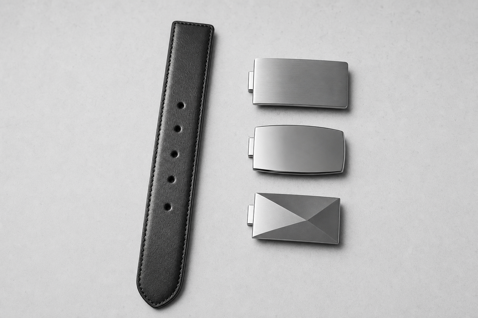Interchangeable buckles and the return of the modular belt