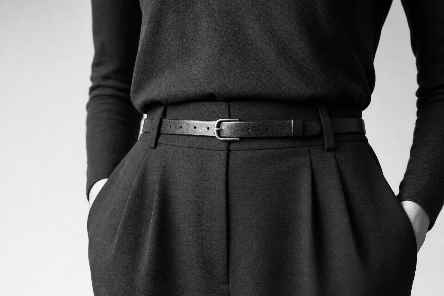 The 25mm question: why narrow belts are back in womenswear